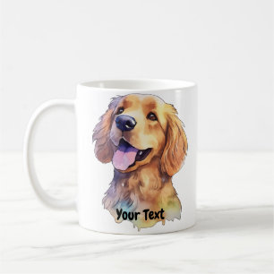 Mug Aquarelle Golden Retriever