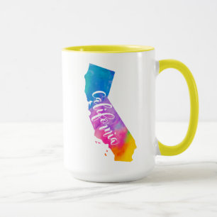 Mug Aquarelle la Californie