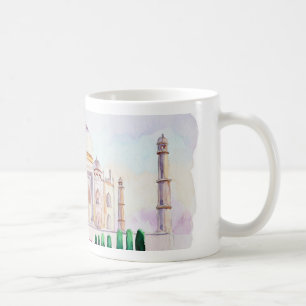 Mug Aquarelle le Taj Mahal