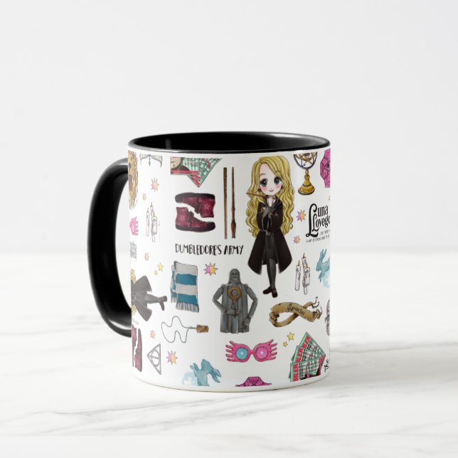 Mug Aquarelle Magique Luna Lovegood (Devant gauche)
