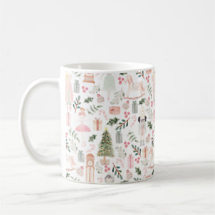Mug Aquarelle Nutcracker Holiday