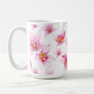 Mug Aquarelle Orchidées Design 15
