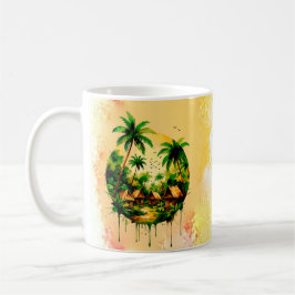 Mug aquarelle paysage