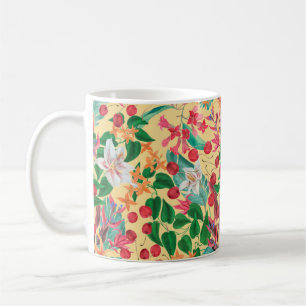 Mug Aquarelle peinture en continu motif avec belle