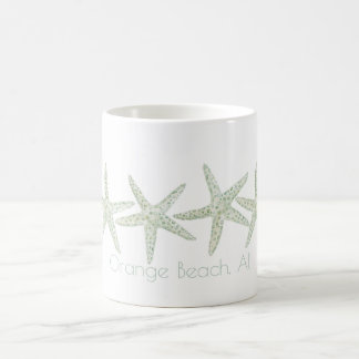 Mug Aquarelle personnalisable Starfish Trio