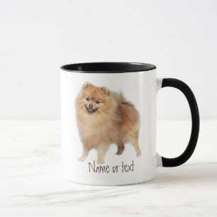 Mug Aquarelle Poméranienne chien animal de compagnie p