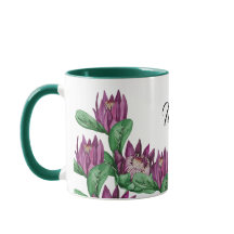 Aquarelle rose violet King