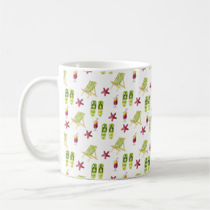 Mug Aquarelle transparente motif été petit