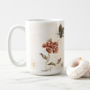 Mug Aquarelle vintage d'abeille, de papillon et de