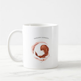Mug Aquarelle Virgo Astrologie Zodiac | Monogramme