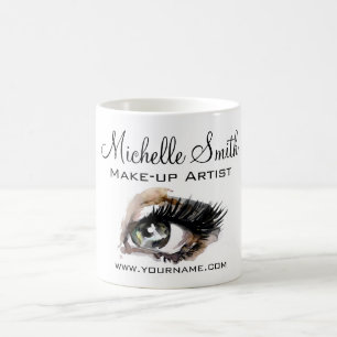 Mug Aquarelle yeux de foudre extension maquillage marq