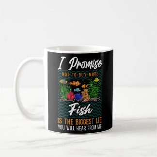 Mug Aquarium D'Eau Salée Je Promets De Ne Pas Acheter