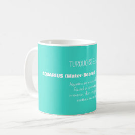 Mug AQUARIUS Zodiac Sign Personality Traits