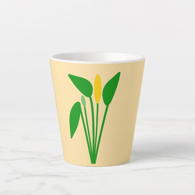 Mug Araceae Latte (Devant)