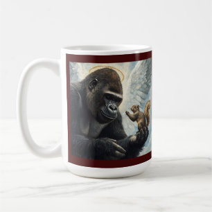 Mug Arachide l'écureuil et Harambe se rencontrent au C