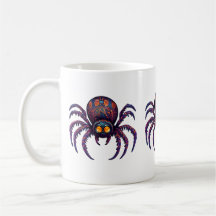 Araignée d'Halloween Alebrije