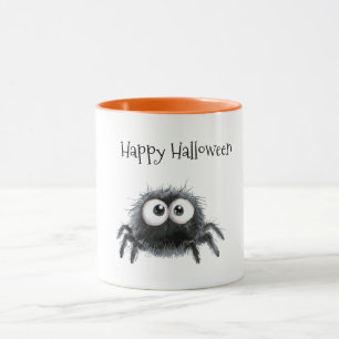 Mug Araignée noire mignonne d'Halloween