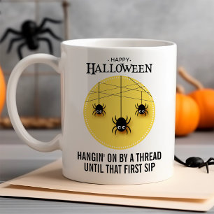 Mug Araignées éffrayantes avec Halloween personnalisab