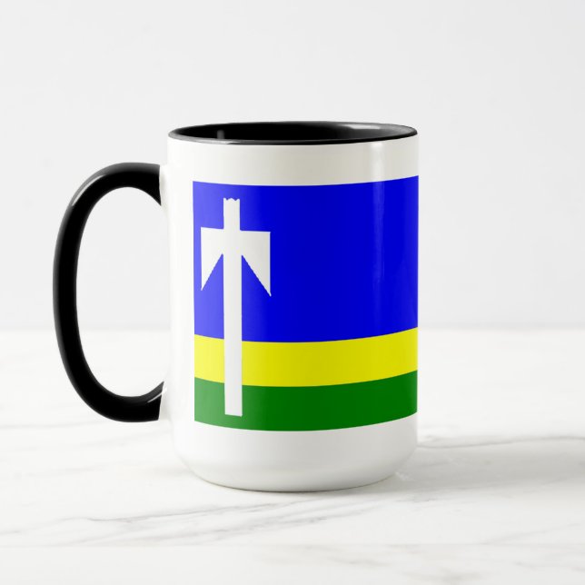 Mug arborant le prochain drapeau de l'État de Wash (Gauche)