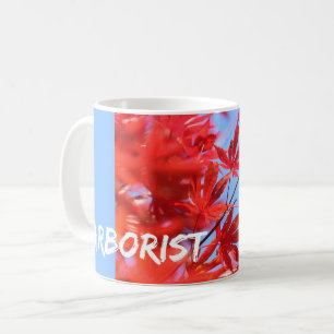 Mug Arboriste Fiery Couleur d'automne : Feuilles d'éra