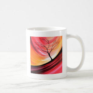 Mug Arbre Abstrait - Art Moderne