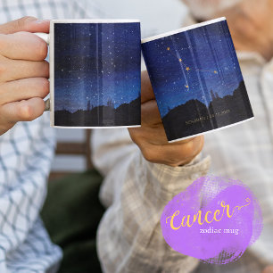 Mug Arbre de la Nuit Étoilée Cancer Constellation du Z