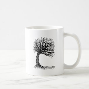 Mug arbre de la vie balayé par le vent