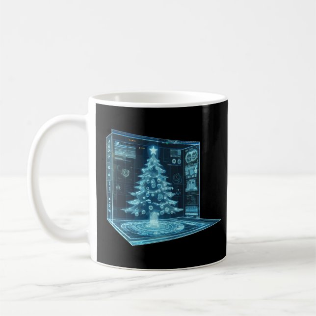 Mug Arbre de Noël artificiel (Gauche)