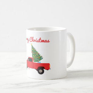 Mug Arbre de Noël du camion de ramassage