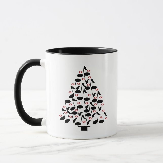Mug Arbre de Noël musical (Gauche)
