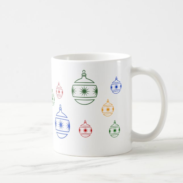 Mug - Arbre de Noël Ornements (Droite)