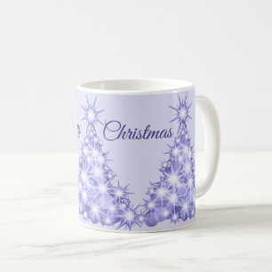 Mug Arbre de Noël pourpre
