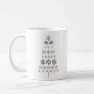 Mug arbre de Noël vintage moderne