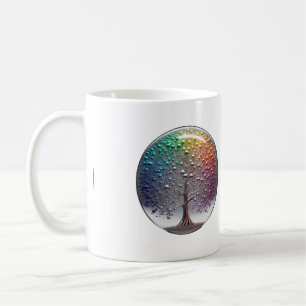 Mug Arbre de sphère FIDE argenté dynamique