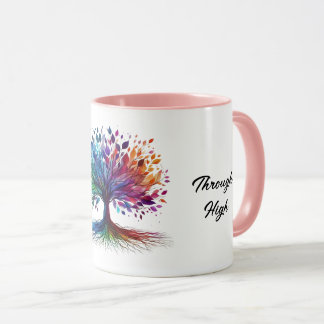 Mug Arbre de vie aquarelle Inspirant