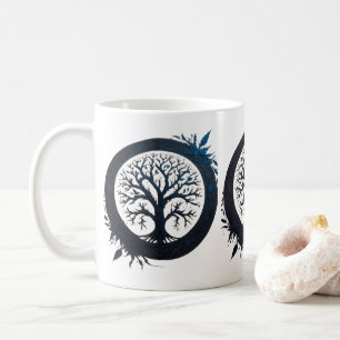 Mug Arbre de vie en bleu