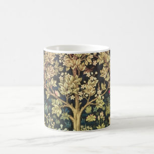 Mug Arbre de William Morris de Pre-Raphaelite de cru