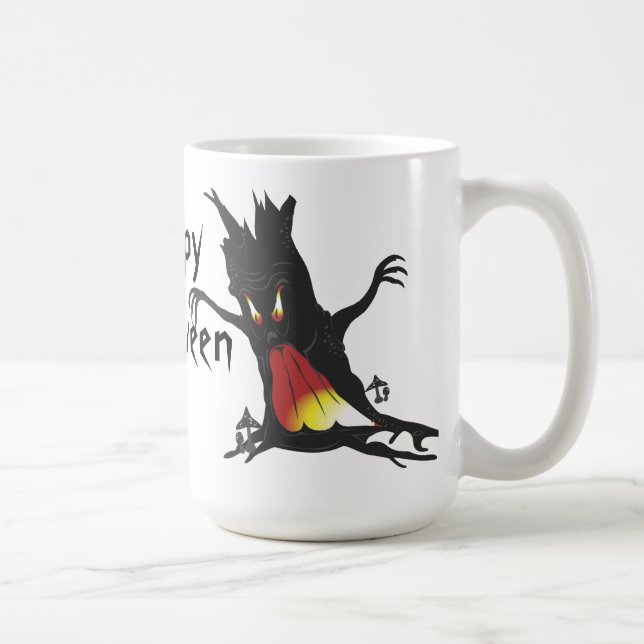Mug Arbre d'horreur d'Halloween (Droite)