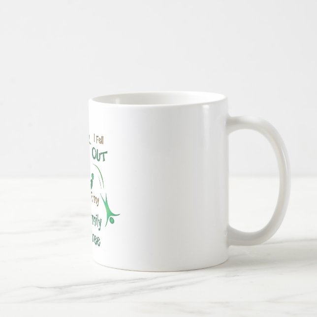 Mug Arbre familial amusant (Droite)