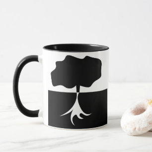 Mug Arbre Noir et Blanc Arbre