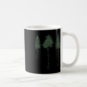 Mug Arbre subtil Anti Trump Fir Dogwood Tamarack