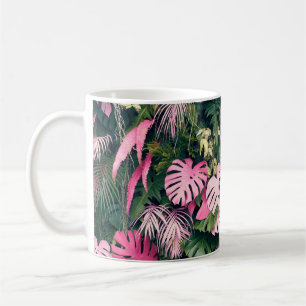 Mug Arbres Arrière - plans tropicaux