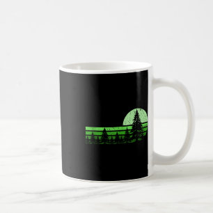 Mug Arbres fauniques extérieurs Nature Rétro Forêt Ran