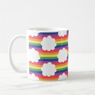 Mug Arc-en-ciel avec nuages