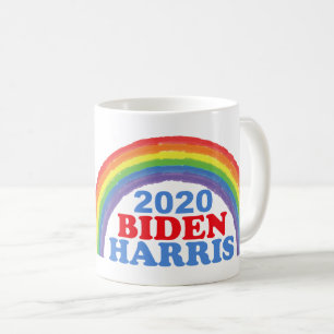 Mug Arc en ciel de Biden Harris 2020
