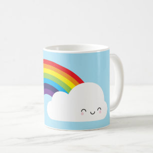Mug Arc en ciel de Kawaii