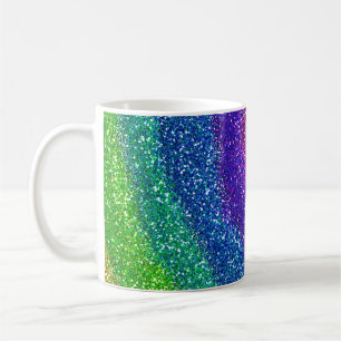 Mug Arc-en-ciel de parties scintillantes