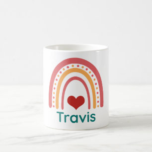 Mug Arc-en-ciel de Travis Vintage Boho