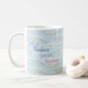 Mug Arc-en-ciel et nuages géants