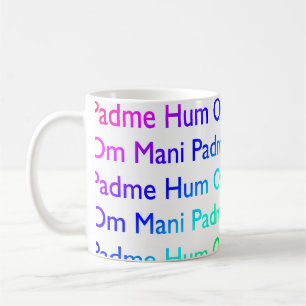Mug Arc-en-ciel Om Mani Padme Hum